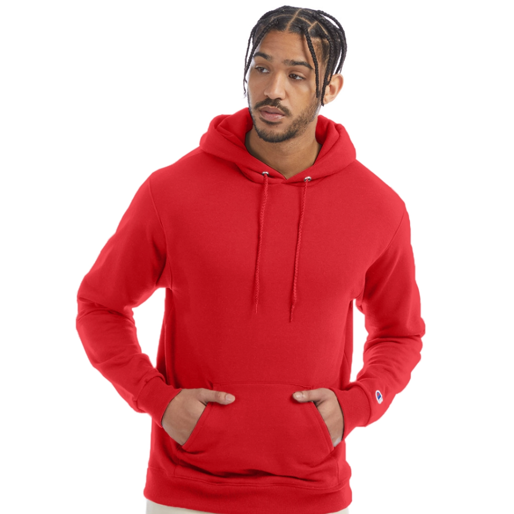 Champion Unisex Powerblend Hoodie - Scarlet