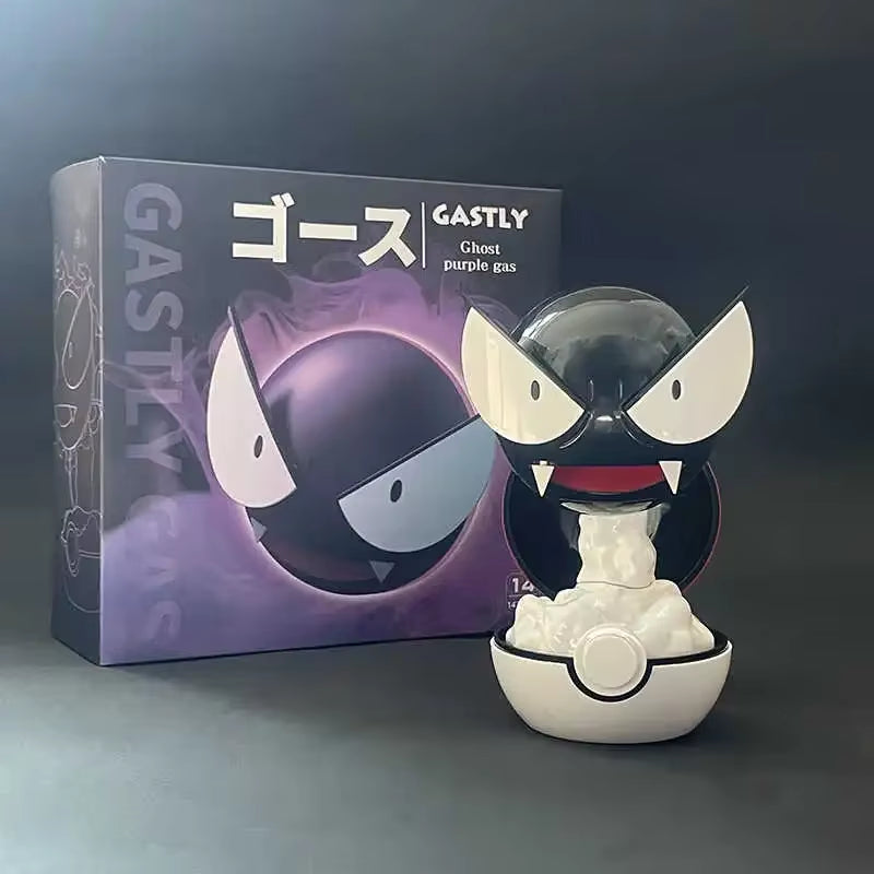 Gastly Figure Humidifying Water Replenishing Charging Spray Equipment Animation Humidifier Ornament Decoration Birthday Toy Gift